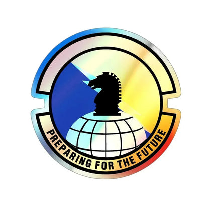 690 Intelligence Support Squadron ACC (U.S. Air Force) Holographic STICKER Die-Cut Vinyl Decal 5 Inch Holographic - The Sticker Space