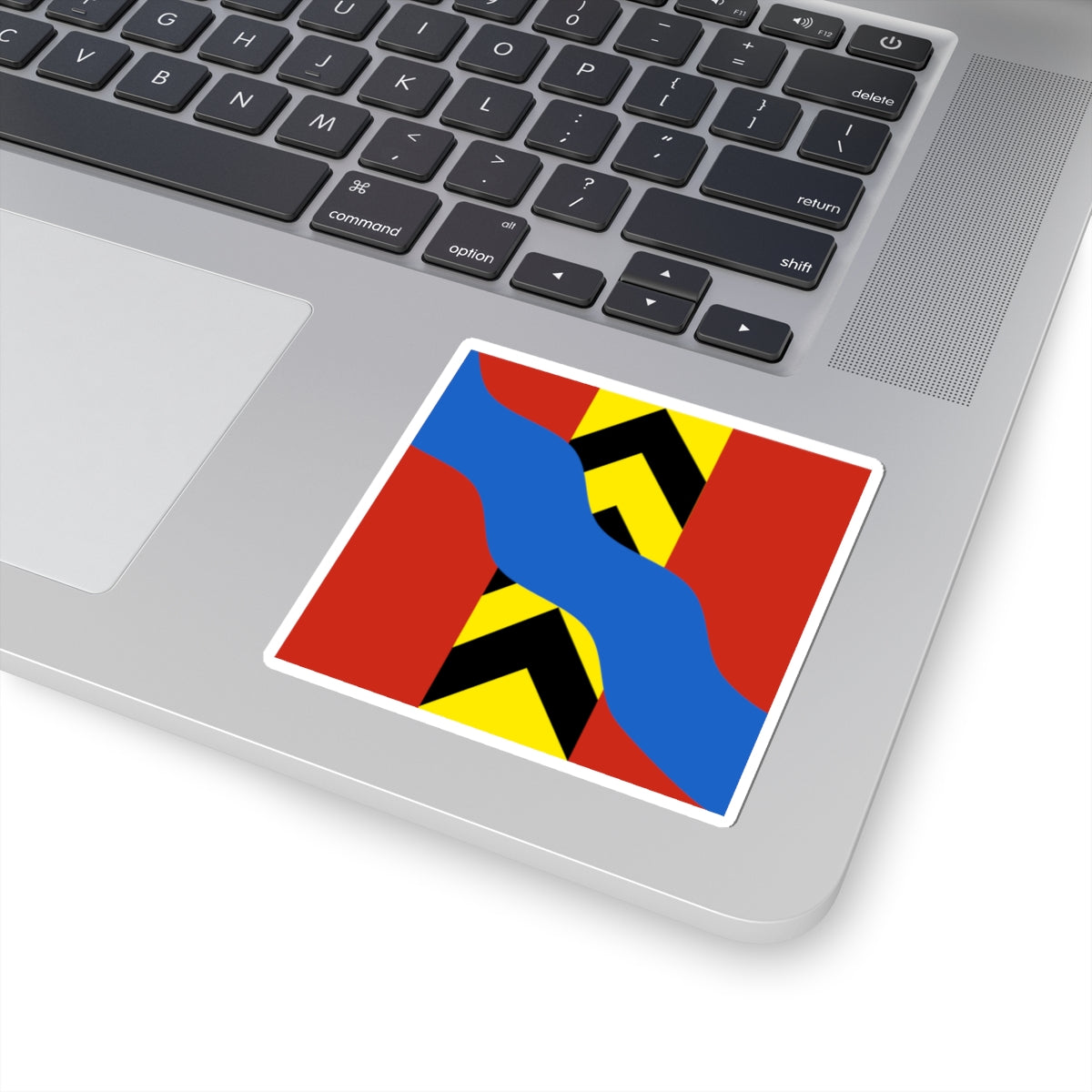 CHE Bruttelen Flag (Switzerland) STICKER Vinyl Kiss-Cut Decal