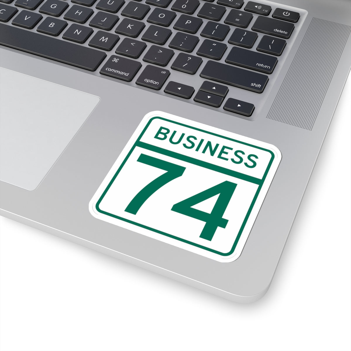 MD Route 74 Business (Maryland) (Road Sign) STICKER Vinyl Kiss-Cut Decal
