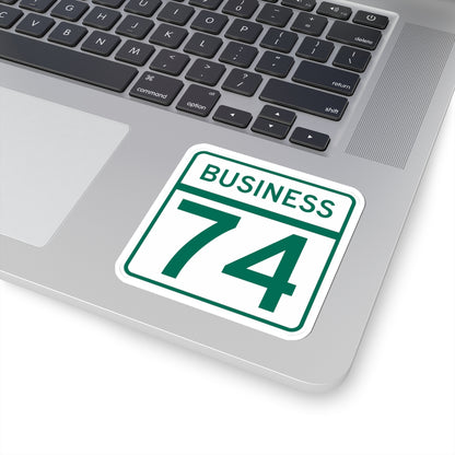 MD Route 74 Business (Maryland) (Road Sign) STICKER Vinyl Kiss-Cut Decal