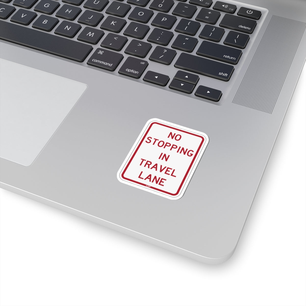 PBOT Road sign P1330 (Oregon) (Road Sign) STICKER Vinyl Kiss-Cut Decal