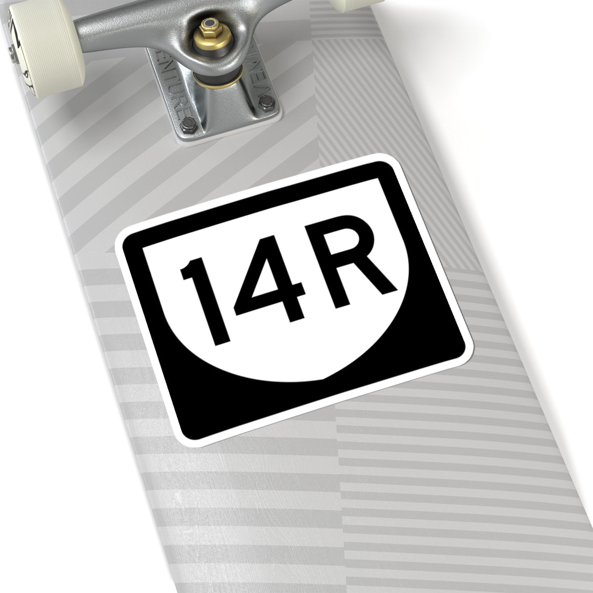 PR urban primary 14R (Puerto Rico) (Road Sign) STICKER Vinyl Kiss-Cut Decal