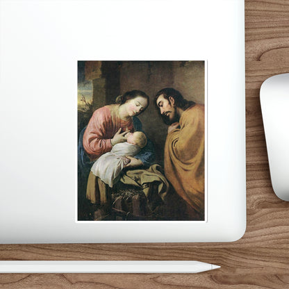 ZURBARAN, Francisco de - The Holy Family (Artwork) STICKER Vinyl Die-Cut Decal