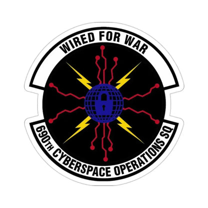 690th Cyberspace Operations (U.S. Air Force) STICKER Vinyl Die-Cut Decal - The Sticker Space