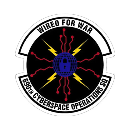 690th Cyberspace Operations (U.S. Air Force) STICKER Vinyl Die-Cut Decal - The Sticker Space