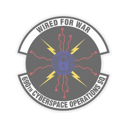 690th Cyberspace Operations (U.S. Air Force) STICKER Vinyl Kiss-Cut Decal - The Sticker Space
