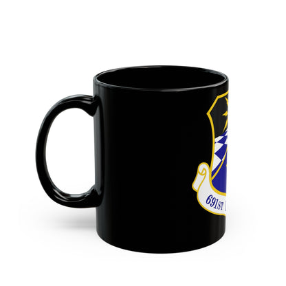 691 Intelligence Surveillance and Reconnaissance Group ACC (U.S. Air Force) Black Coffee Mug-The Sticker Space