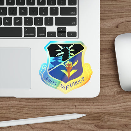 691 Intelligence Surveillance and Reconnaissance Group ACC (U.S. Air Force) Holographic STICKER Die-Cut Vinyl Decal-The Sticker Space