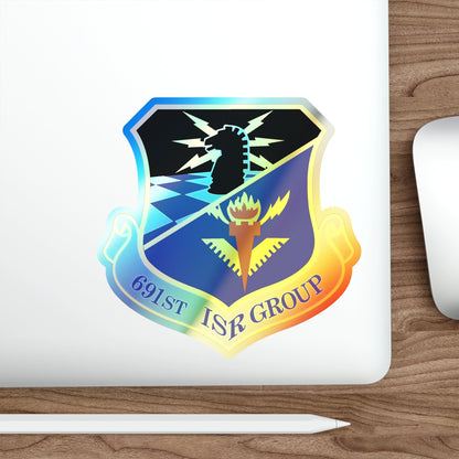 691 Intelligence Surveillance and Reconnaissance Group ACC (U.S. Air Force) Holographic STICKER Die-Cut Vinyl Decal-The Sticker Space