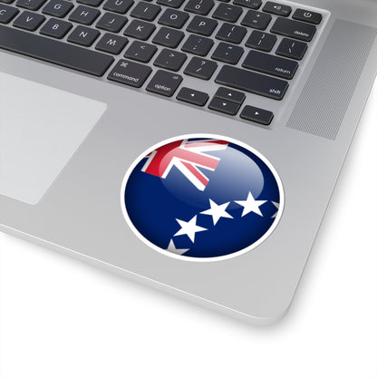 Flag orb Cook Islands STICKER Vinyl Kiss-Cut Decal