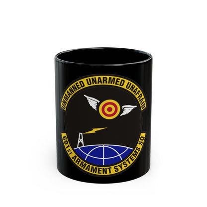 691st Armament Systems Squadron (U.S. Air Force) Black Coffee Mug-11oz-The Sticker Space