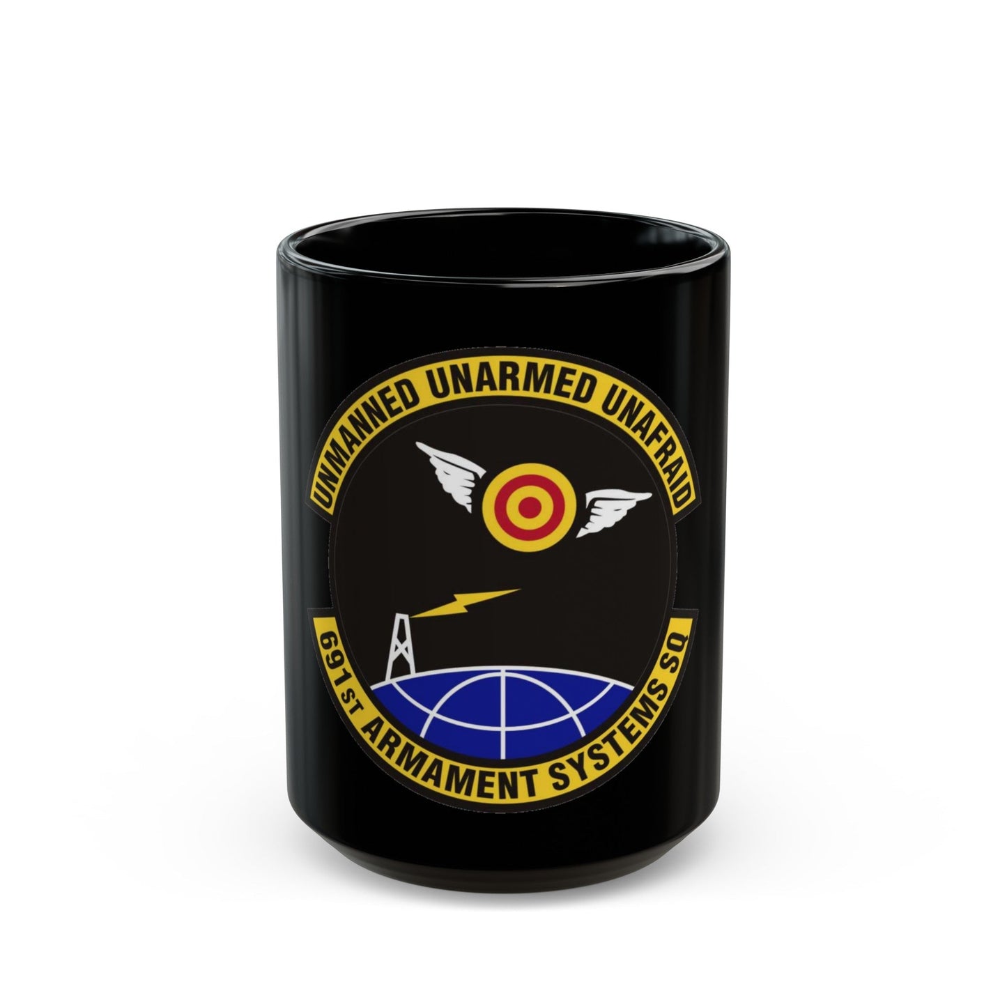 691st Armament Systems Squadron (U.S. Air Force) Black Coffee Mug-15oz-The Sticker Space