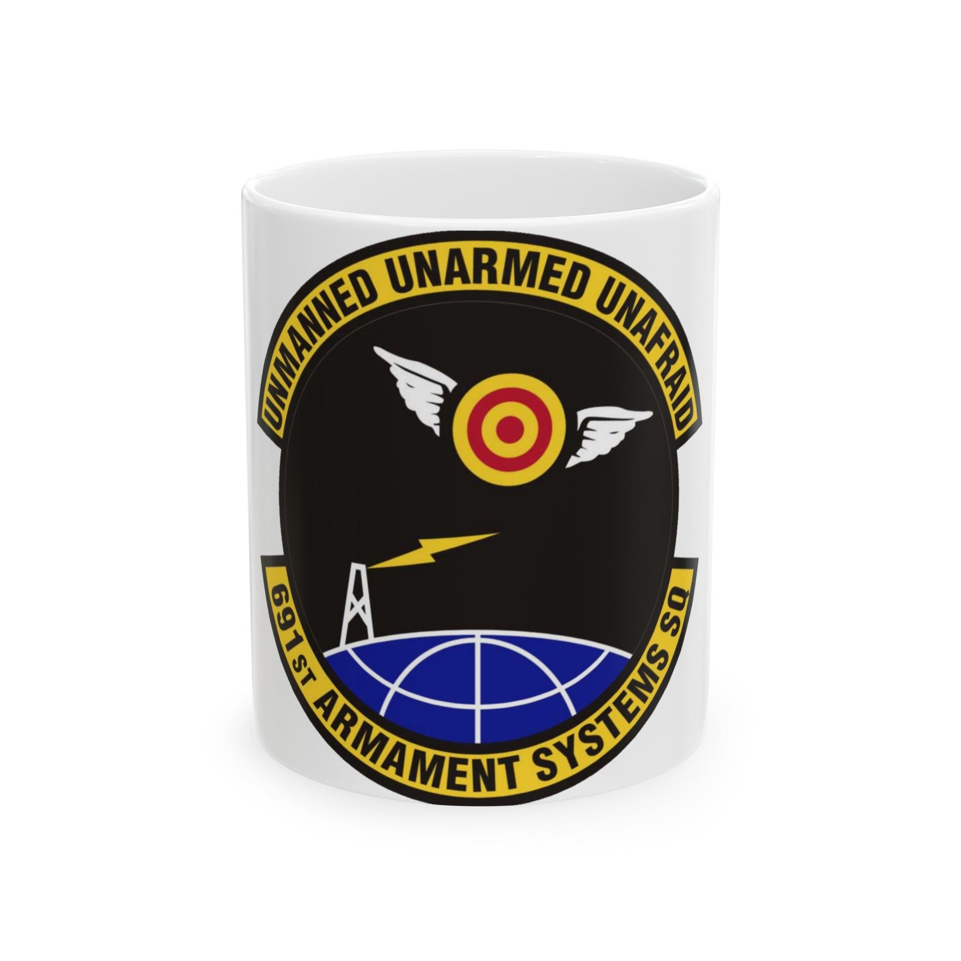 691st Armament Systems Squadron (U.S. Air Force) White Coffee Mug-11oz-The Sticker Space