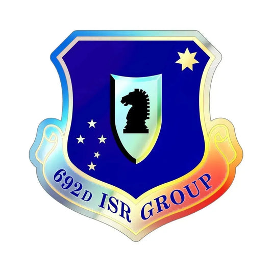 692 Intelligence Surveillance and Reconnaissance Group ACC (U.S. Air Force) Holographic STICKER Die-Cut Vinyl Decal 6 Inch Holographic - The Sticker Space