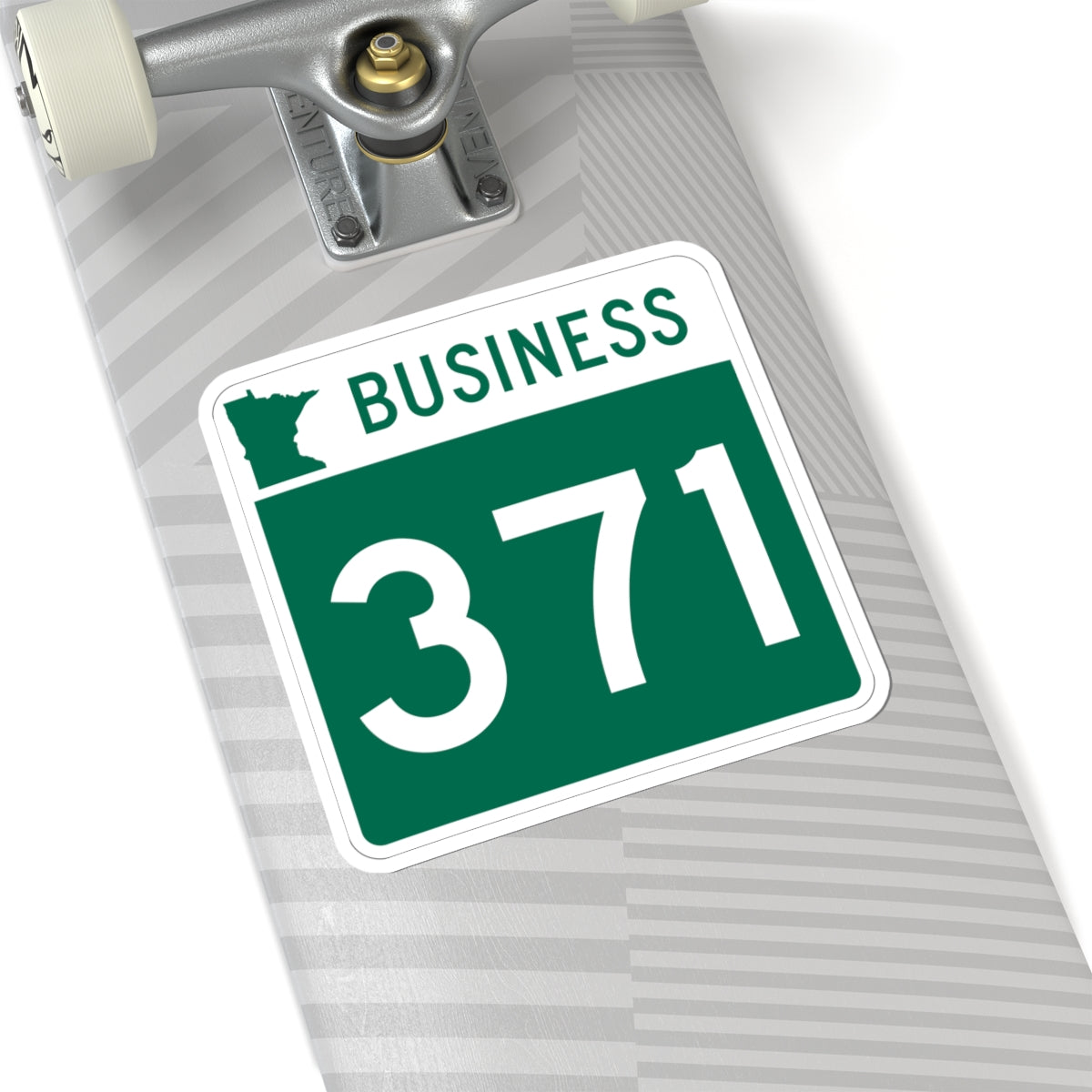 MN-371 Business (Minnesota) (Road Sign) STICKER Vinyl Kiss-Cut Decal