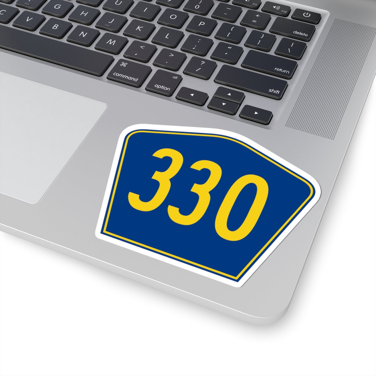 PR secondary 330 (Puerto Rico) (Road Sign) STICKER Vinyl Kiss-Cut Decal