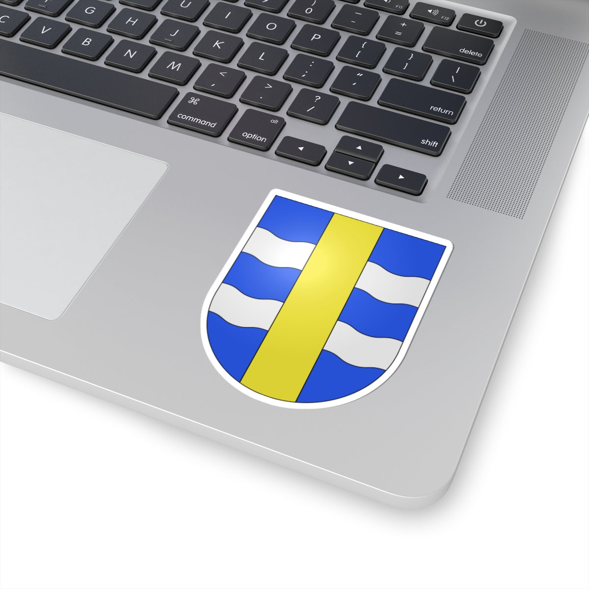 Puplinge-coat of arms (Switzerland) (Coat of Arms) STICKER Vinyl Kiss-Cut Decal