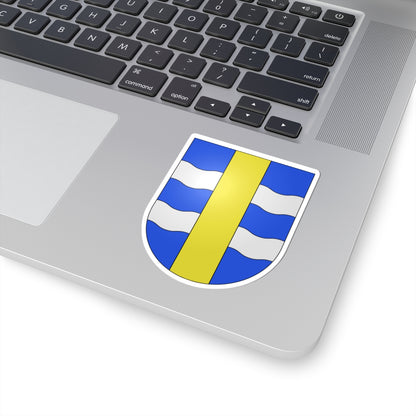 Puplinge-coat of arms (Switzerland) (Coat of Arms) STICKER Vinyl Kiss-Cut Decal
