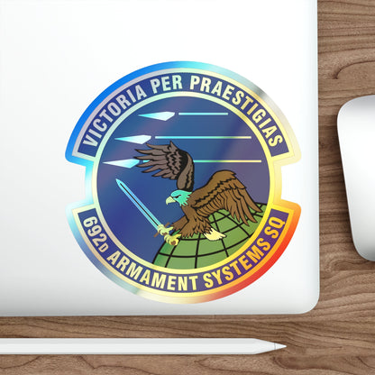 692d Armament Systems Squadron (U.S. Air Force) Holographic STICKER Die-Cut Vinyl Decal-The Sticker Space