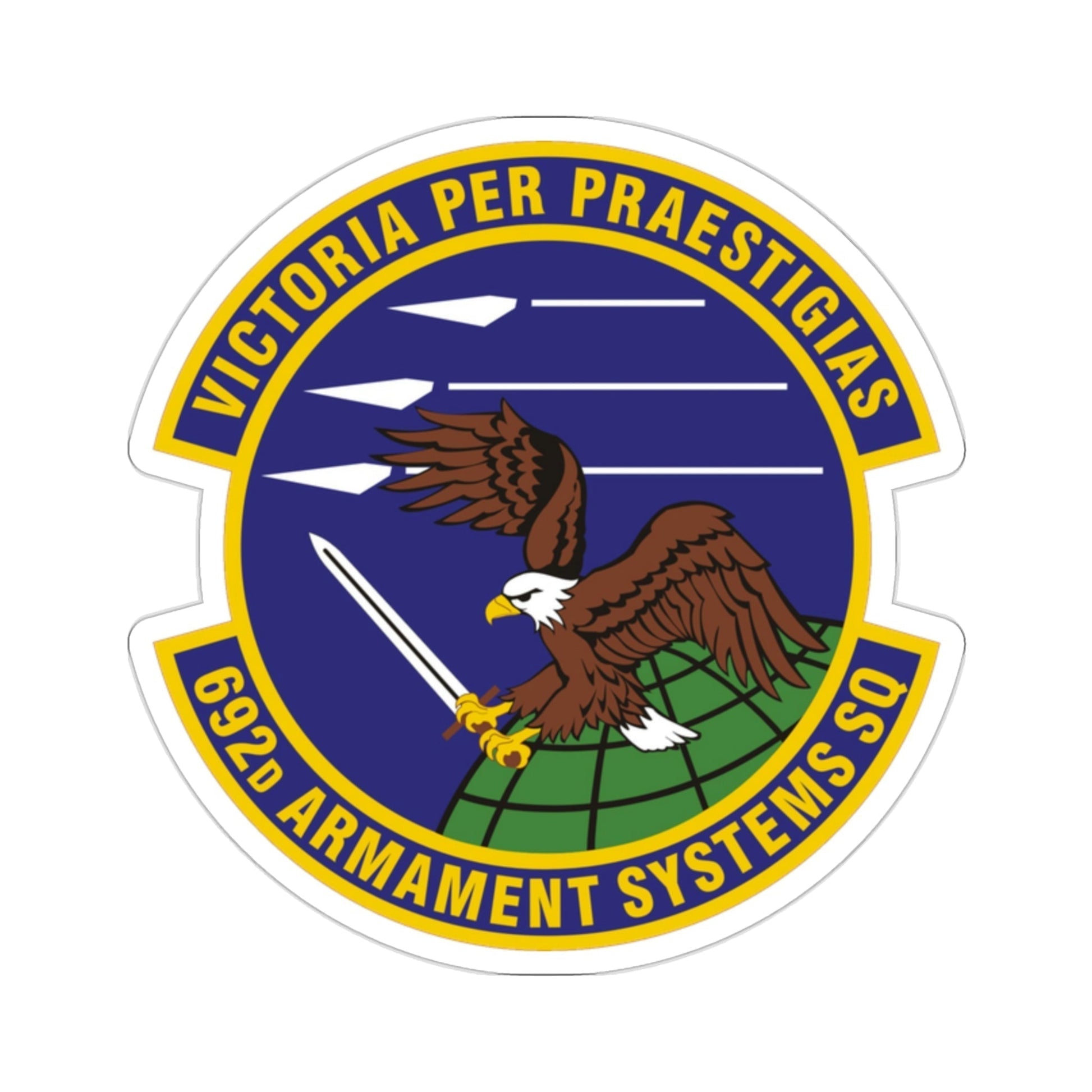 692d Armament Systems Squadron (U.S. Air Force) STICKER Vinyl Die-Cut Decal-2 Inch-The Sticker Space