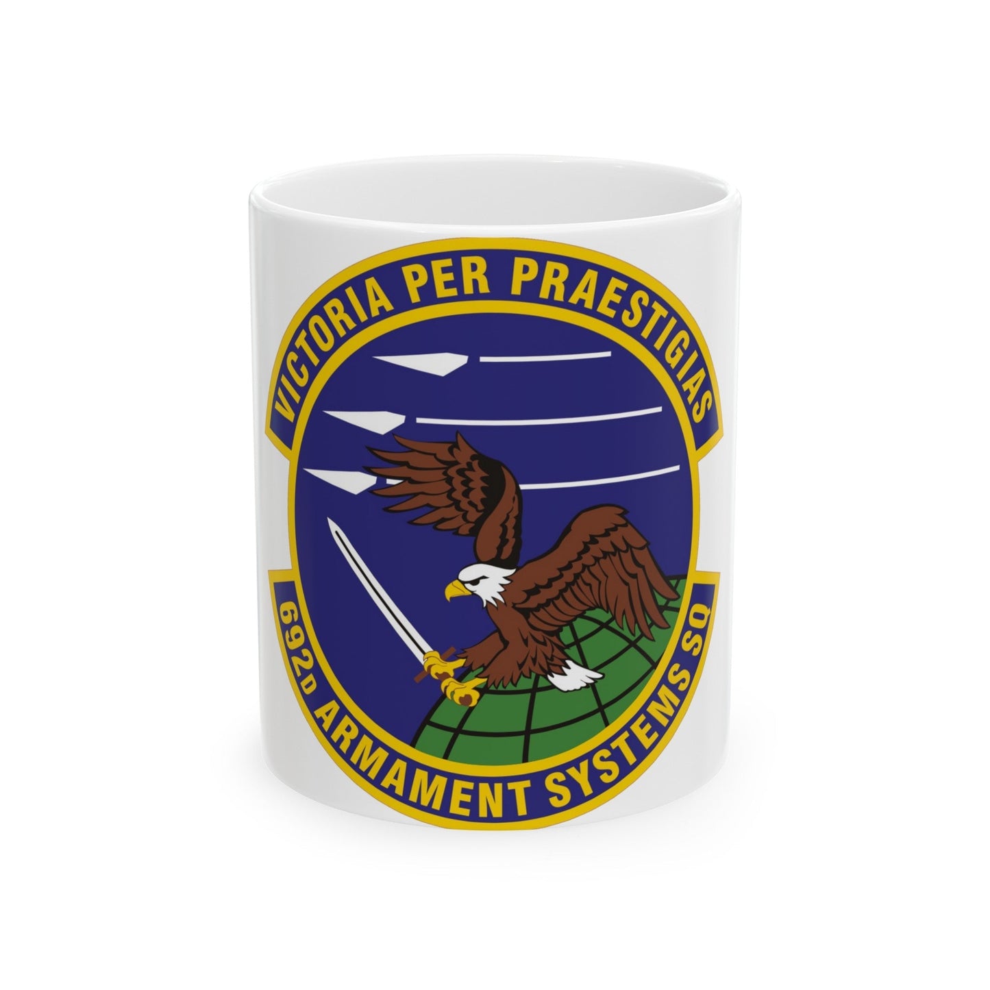 692d Armament Systems Squadron (U.S. Air Force) White Coffee Mug-11oz-The Sticker Space