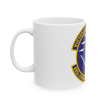 692d Armament Systems Squadron (U.S. Air Force) White Coffee Mug-The Sticker Space