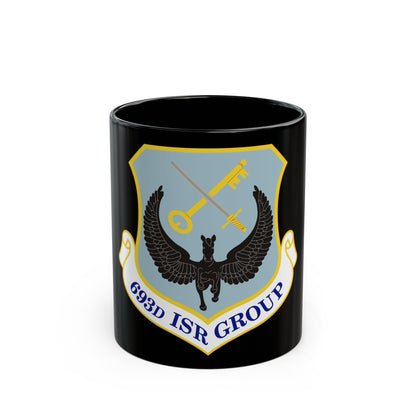 693 Intelligence Surveillance and Reconnaissance Group ACC (U.S. Air Force) Black Coffee Mug-11oz-The Sticker Space