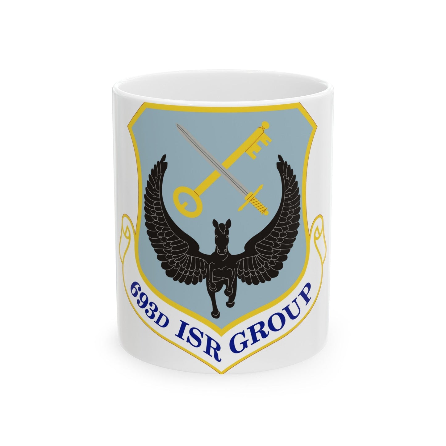 693 Intelligence Surveillance and Reconnaissance Group ACC (U.S. Air Force) White Coffee Mug-11oz-The Sticker Space