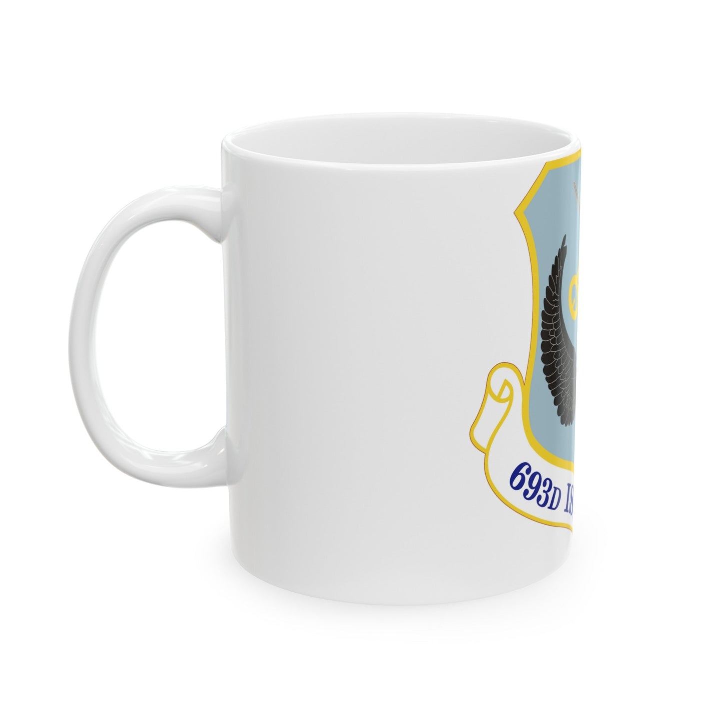 693 Intelligence Surveillance and Reconnaissance Group ACC (U.S. Air Force) White Coffee Mug-The Sticker Space