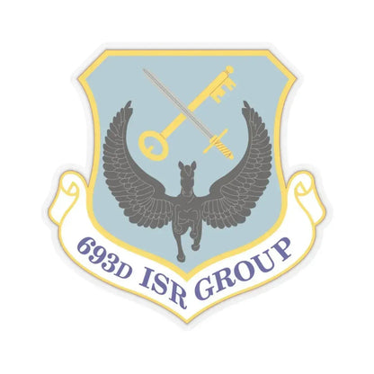 693 Intelligence Surveillance and Reconnaissance Group ACC (U.S. Air Force) STICKER Vinyl Kiss-Cut Decal 3 Inch Transparent - The Sticker Space