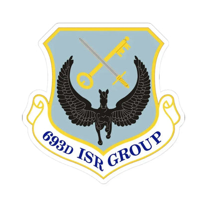 693 Intelligence Surveillance and Reconnaissance Group ACC (U.S. Air Force) STICKER Vinyl Kiss-Cut Decal 3 Inch White - The Sticker Space
