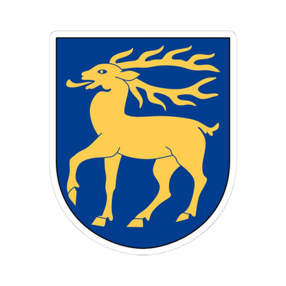Åland vapen (Finland) (Coat of Arms) STICKER Vinyl Kiss-Cut Decal