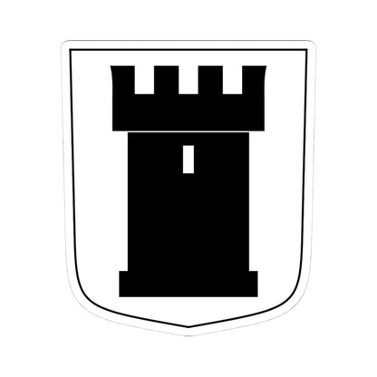 Saillon-blazon (Switzerland) (Coat of Arms) STICKER Vinyl Kiss-Cut Decal
