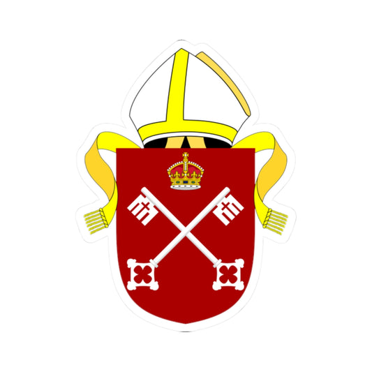 Archbishop of York arms (England) (Coat of Arms) STICKER Vinyl Kiss-Cut Decal