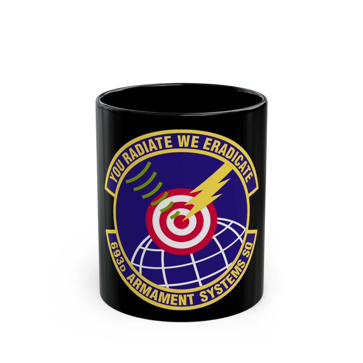 693d Armament Systems Squadron (U.S. Air Force) Black Coffee Mug-11oz-The Sticker Space