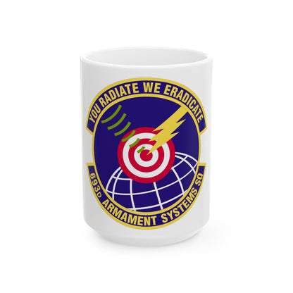 693d Armament Systems Squadron (U.S. Air Force) White Coffee Mug-15oz-The Sticker Space