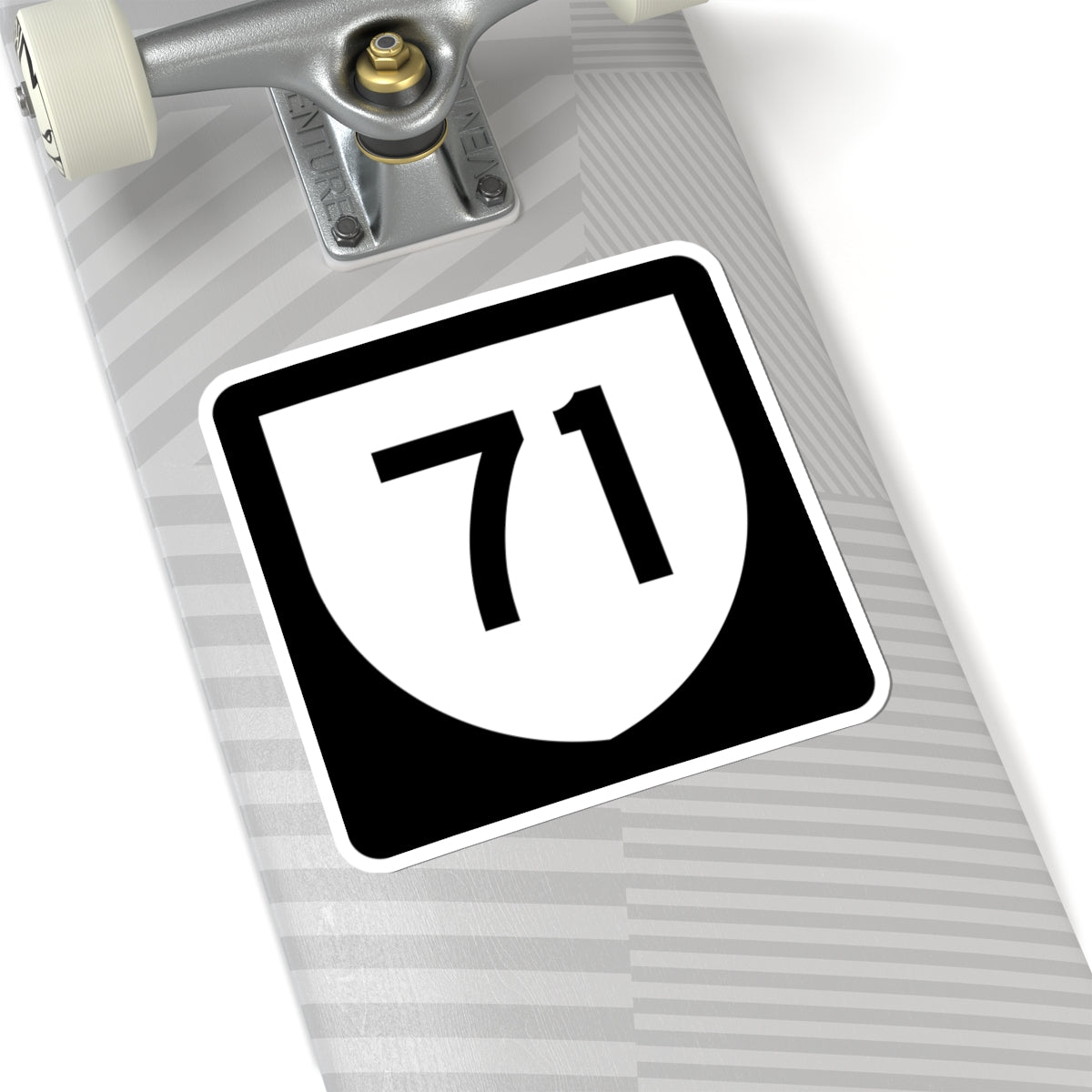 PR urban primary 71 (Puerto Rico) (Road Sign) STICKER Vinyl Kiss-Cut Decal