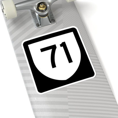 PR urban primary 71 (Puerto Rico) (Road Sign) STICKER Vinyl Kiss-Cut Decal