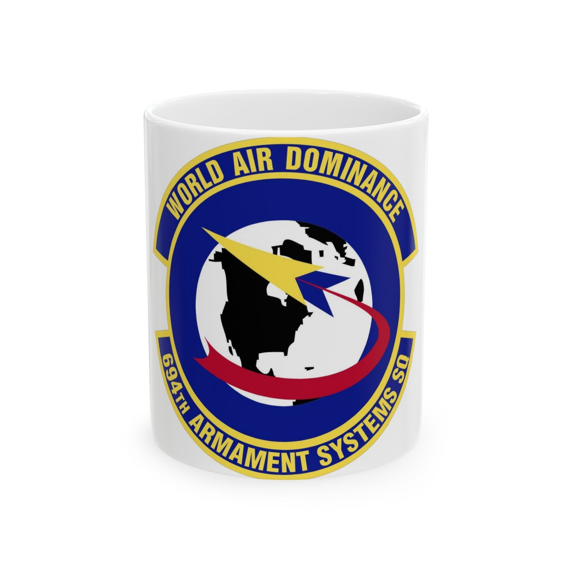 694th Armament Systems Squadron (U.S. Air Force) White Coffee Mug-11oz-The Sticker Space