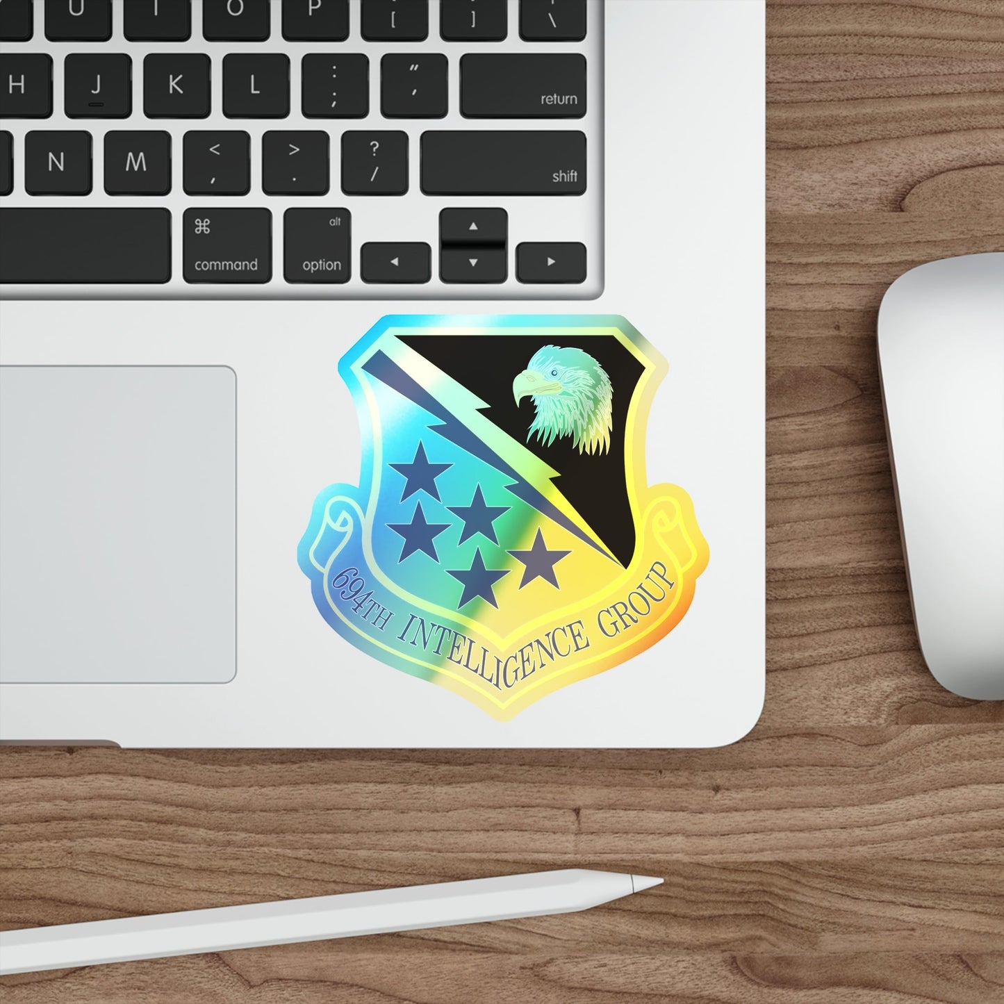 694th Intelligence Group (U.S. Air Force) Holographic STICKER Die-Cut Vinyl Decal-The Sticker Space