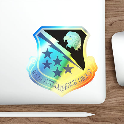 694th Intelligence Group (U.S. Air Force) Holographic STICKER Die-Cut Vinyl Decal-The Sticker Space