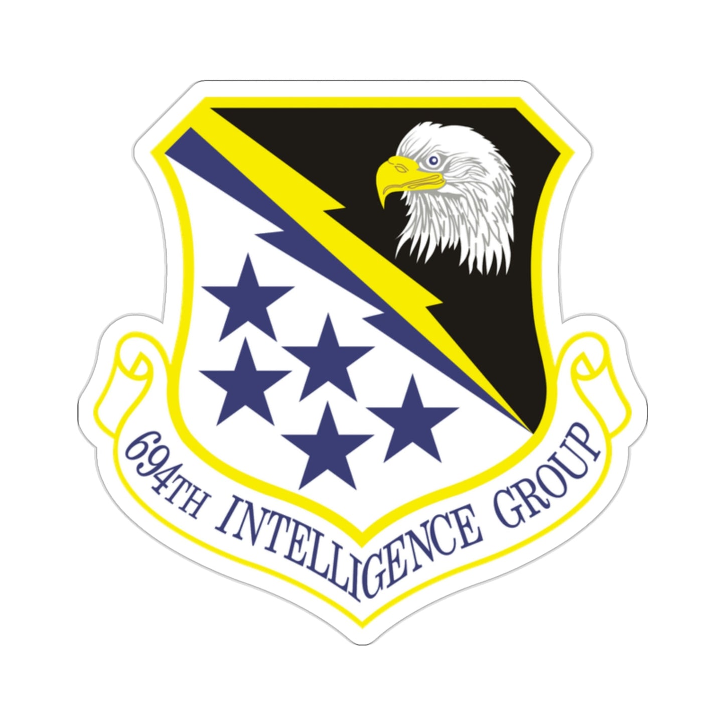 694th Intelligence Group (U.S. Air Force) STICKER Vinyl Die-Cut Decal-2 Inch-The Sticker Space