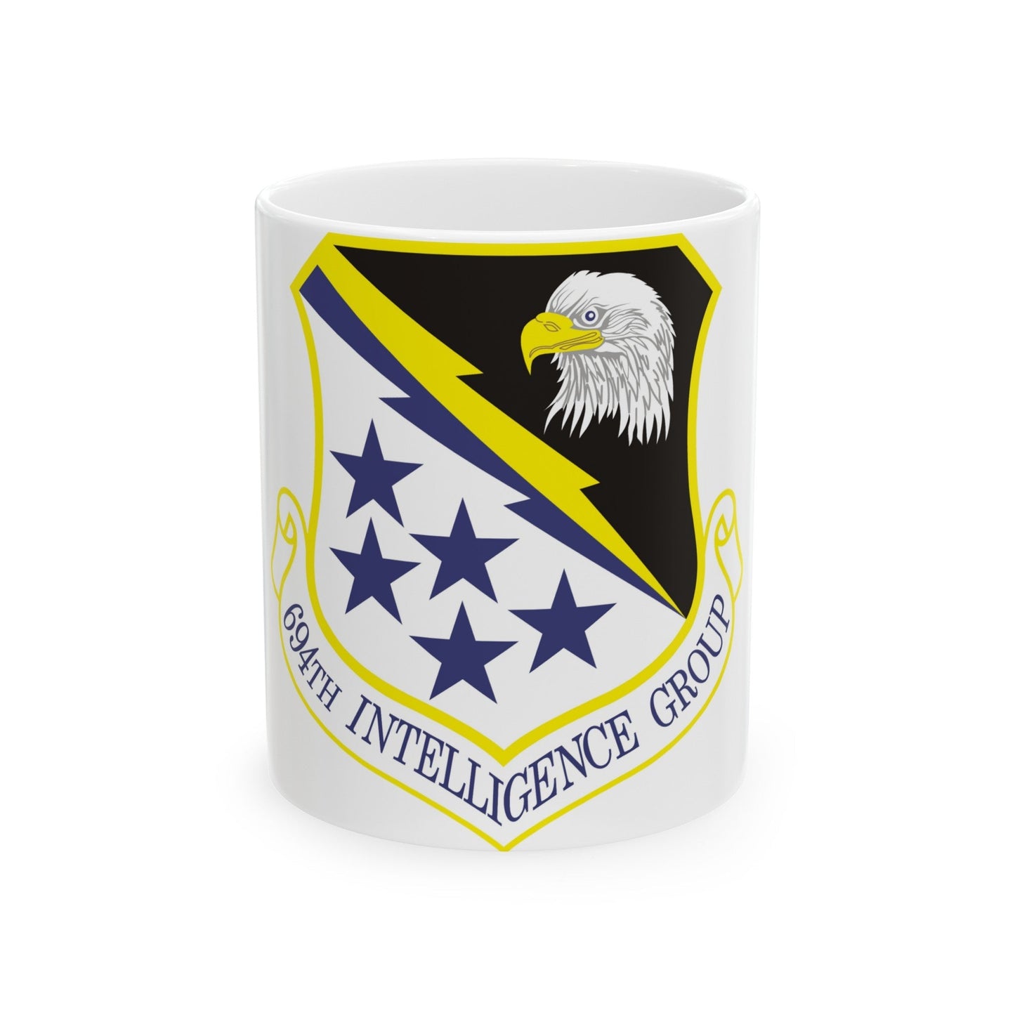 694th Intelligence Group (U.S. Air Force) White Coffee Mug-11oz-The Sticker Space