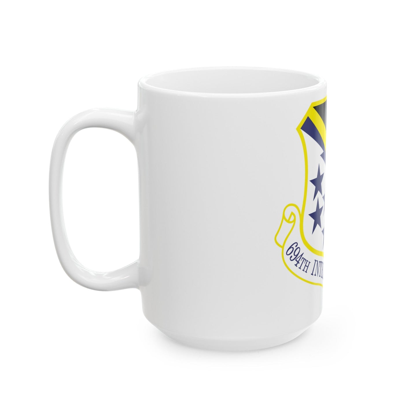 694th Intelligence Group (U.S. Air Force) White Coffee Mug-The Sticker Space