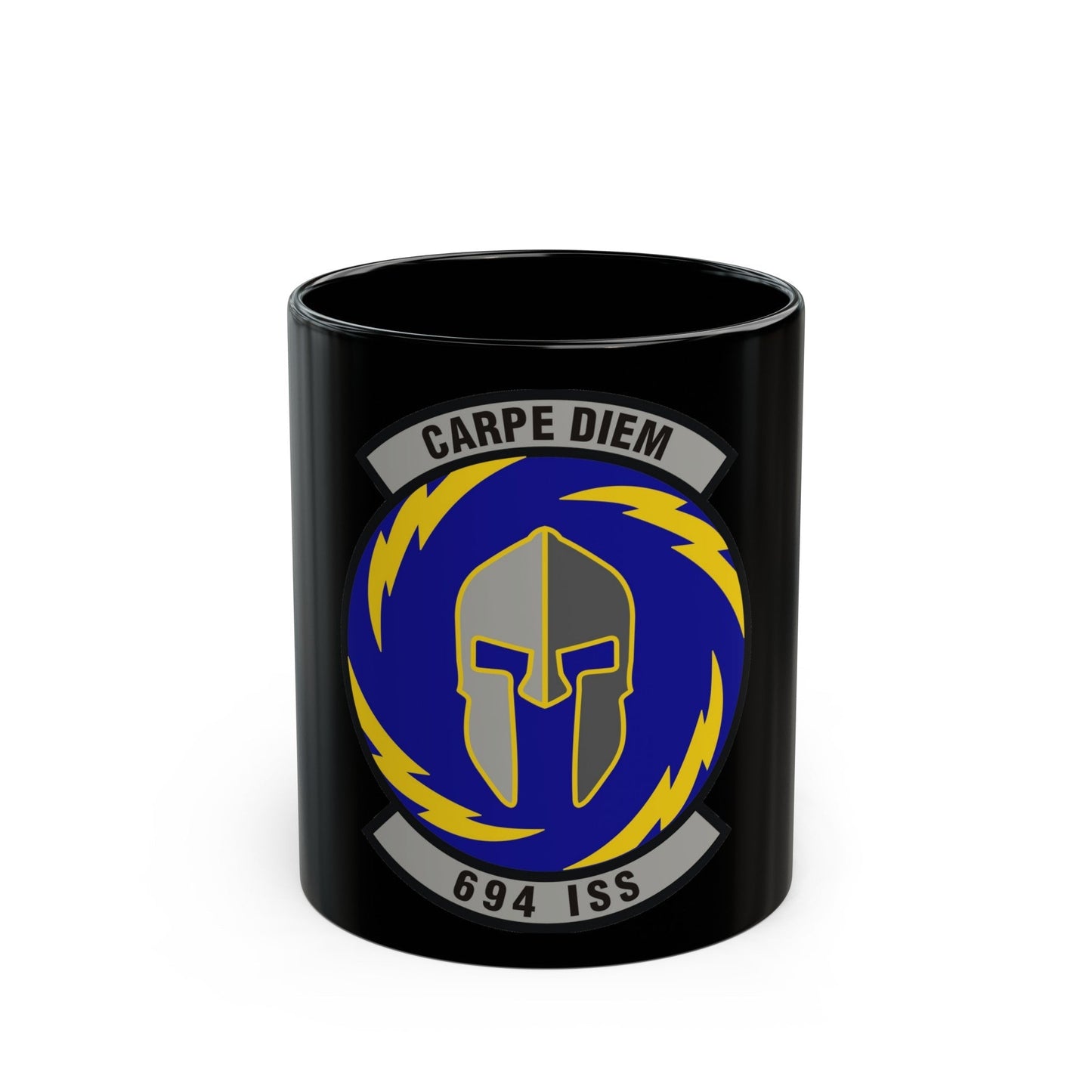 694th Intelligence Support Squadron (U.S. Air Force) Black Coffee Mug-11oz-The Sticker Space