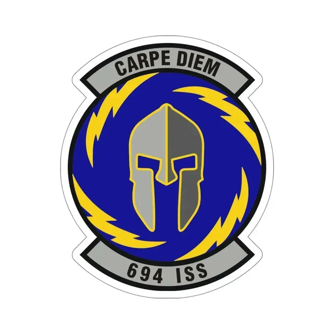 694th Intelligence Support Squadron (U.S. Air Force) STICKER Vinyl Die-Cut Decal 5 Inch - The Sticker Space