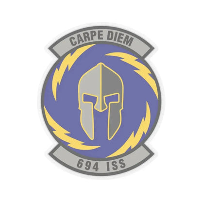 694th Intelligence Support Squadron (U.S. Air Force) STICKER Vinyl Kiss-Cut Decal 2 Inch Transparent - The Sticker Space