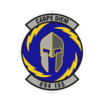 694th Intelligence Support Squadron (U.S. Air Force) STICKER Vinyl Kiss-Cut Decal 2 Inch White - The Sticker Space