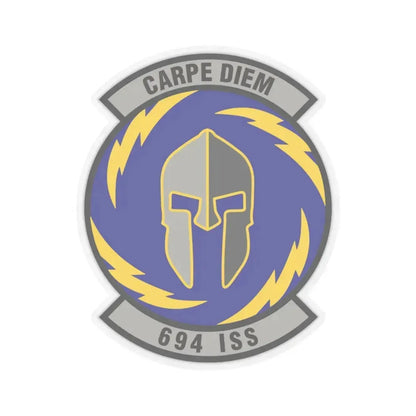 694th Intelligence Support Squadron (U.S. Air Force) STICKER Vinyl Kiss-Cut Decal 4 Inch Transparent - The Sticker Space