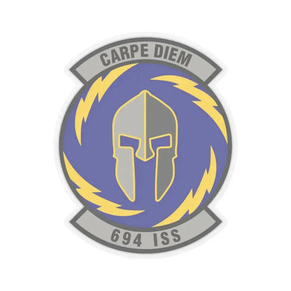 694th Intelligence Support Squadron (U.S. Air Force) STICKER Vinyl Kiss-Cut Decal 6 Inch Transparent - The Sticker Space